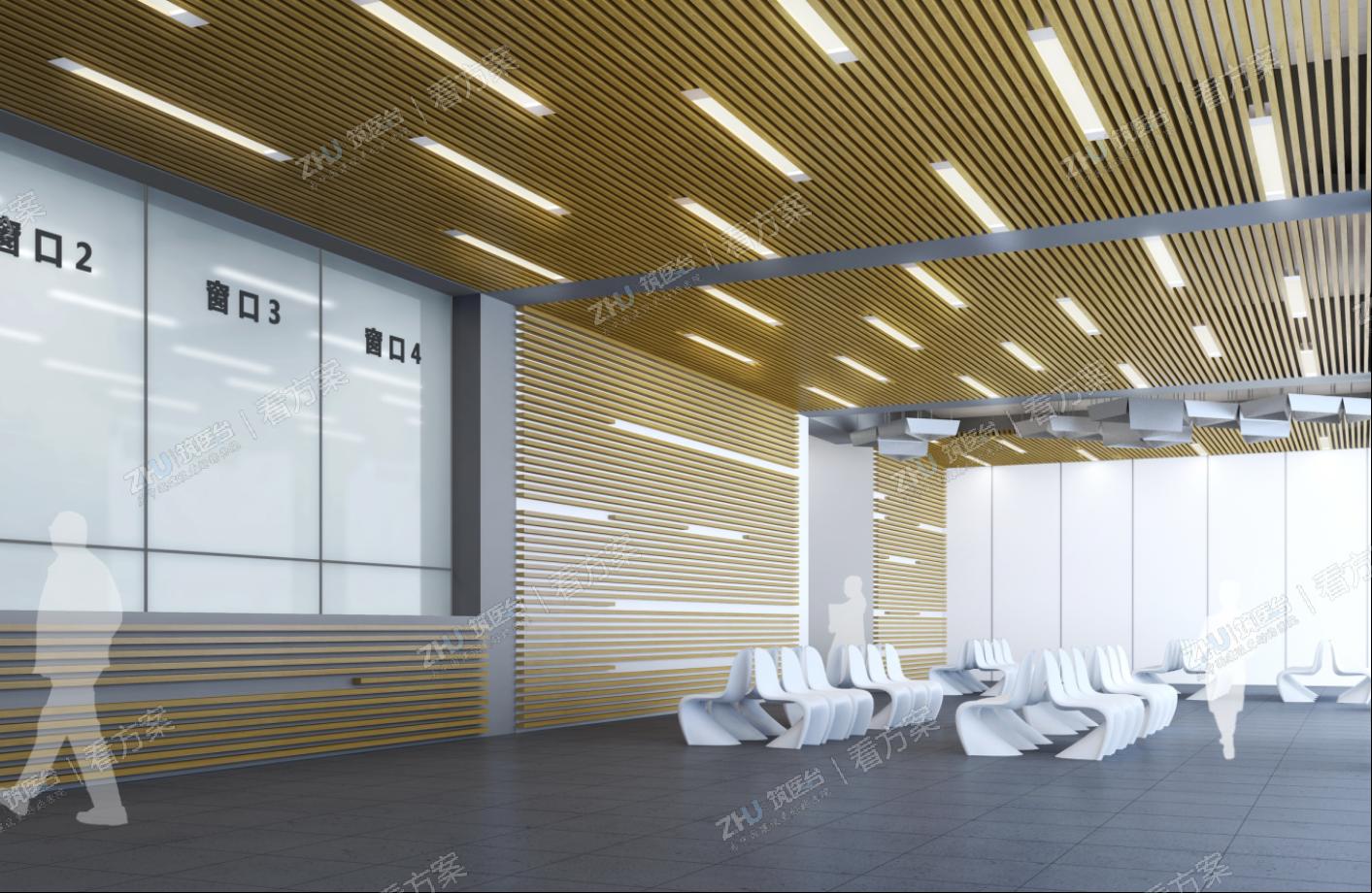 医院候诊大厅效果图