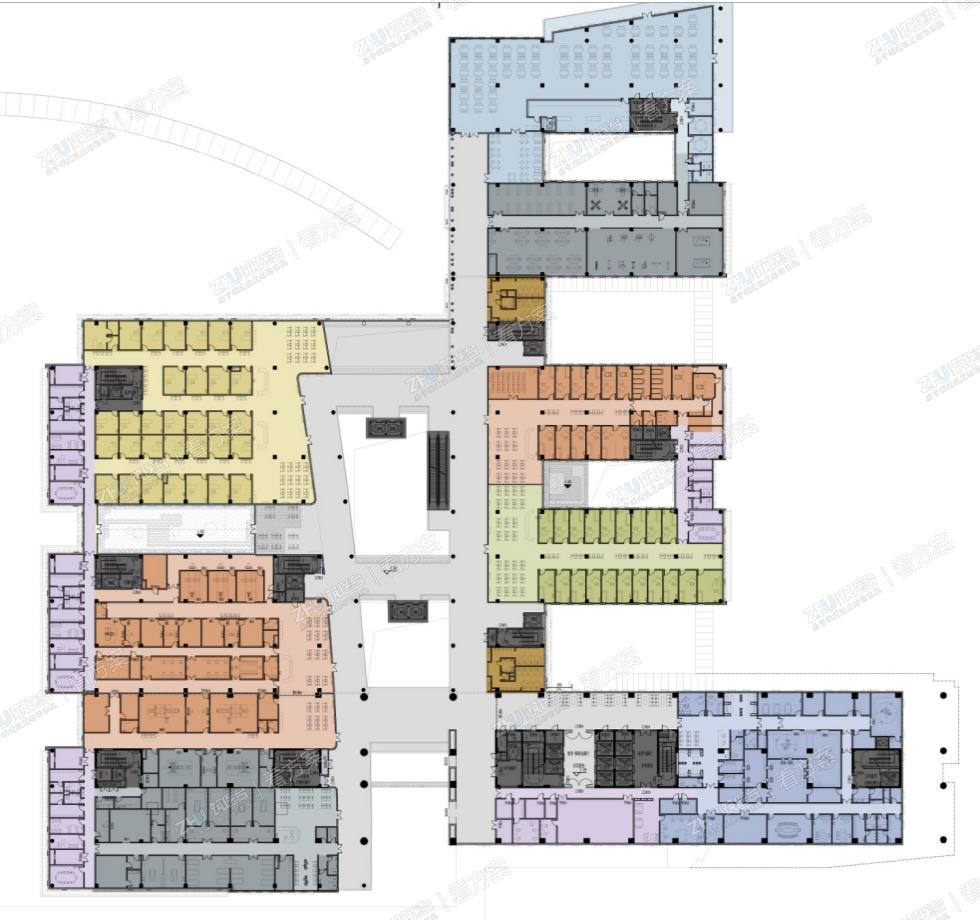 医院二层平面图
