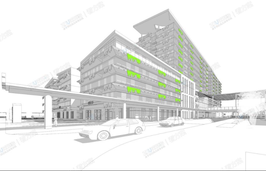 医院环境布置：创造出与当地城市环境相互融合的医院建筑