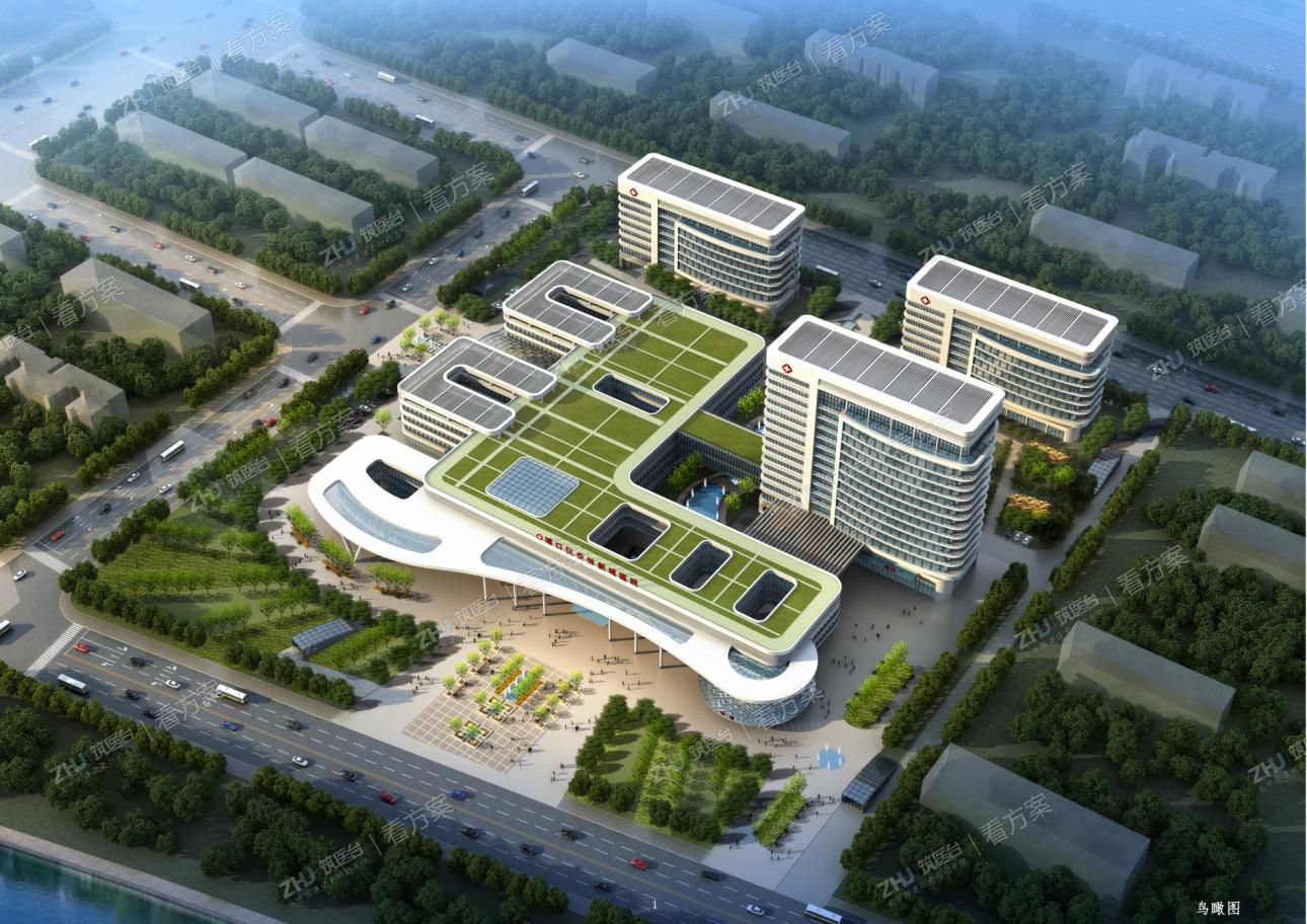 医院整体鸟瞰图
