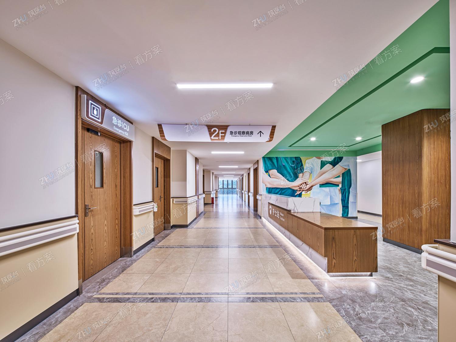 二层急诊留观：护士站（侧面）