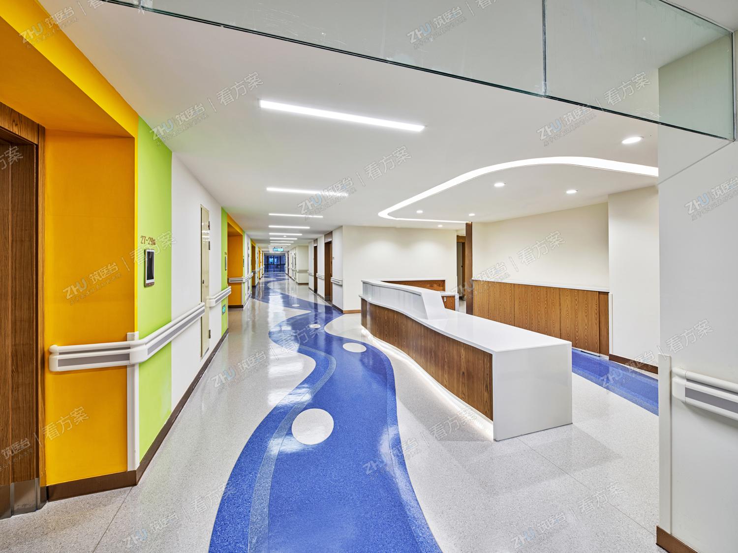 九层儿科病房护士站