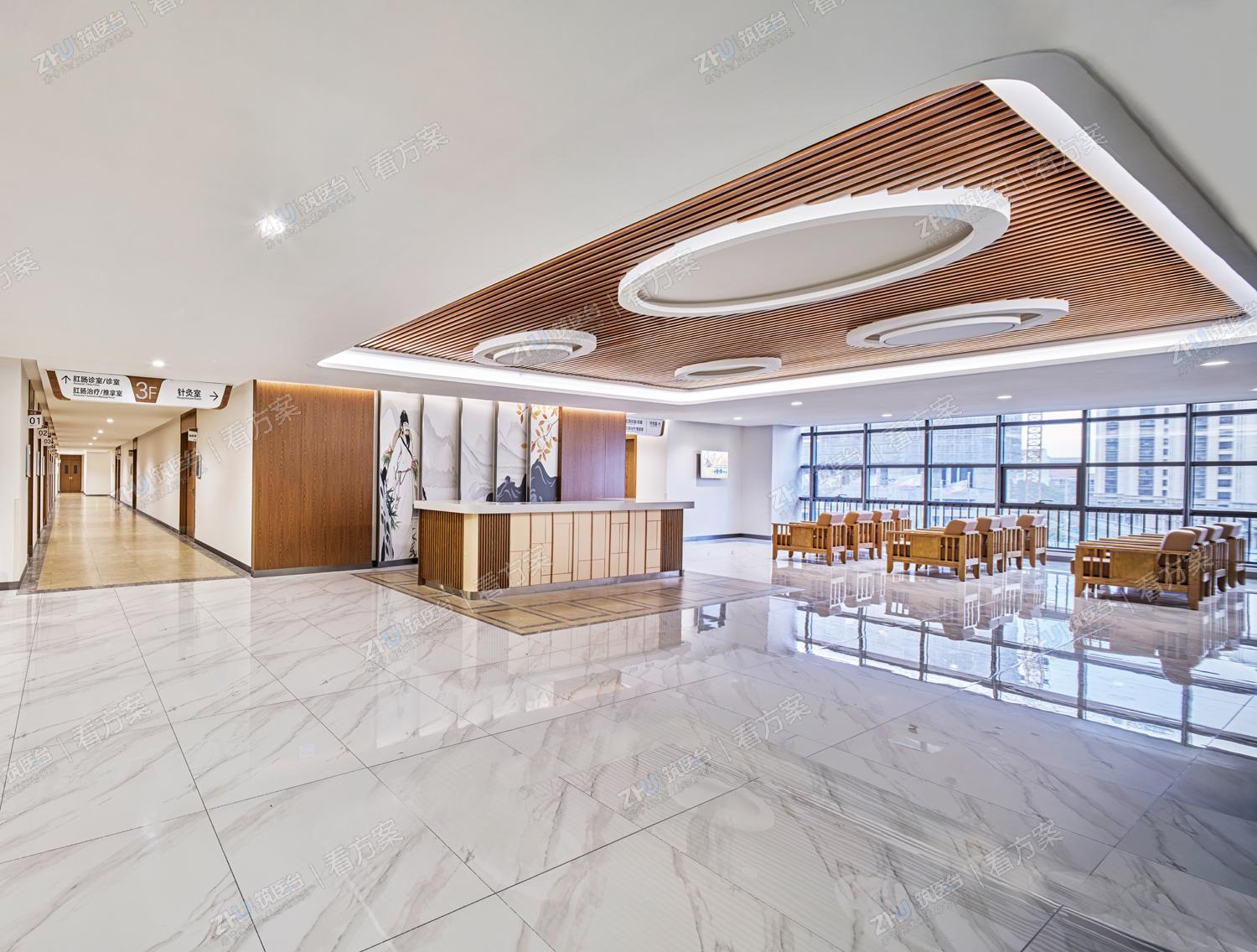 三层中医科：护士站、候诊