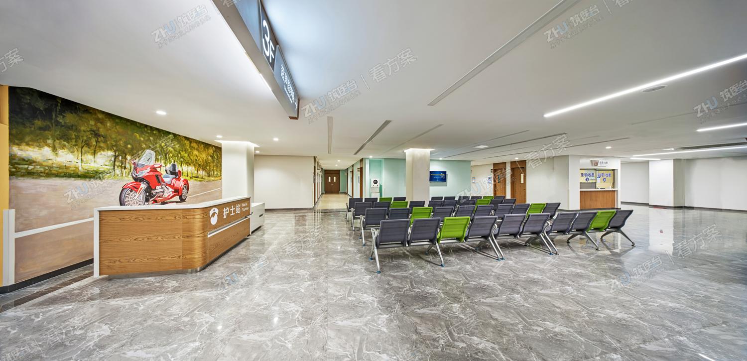 三层超生医学科：护士站、候诊