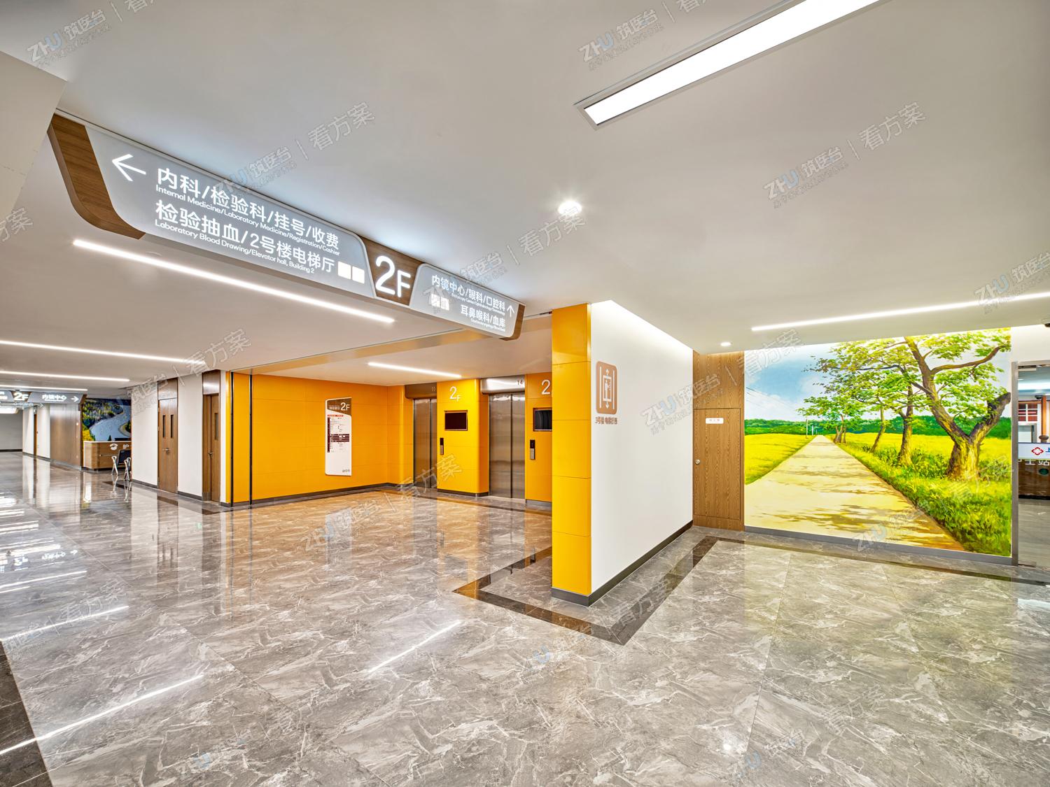 二层2号楼电梯厅