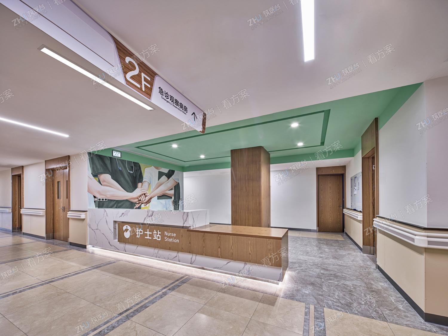 二层急诊留观护士站