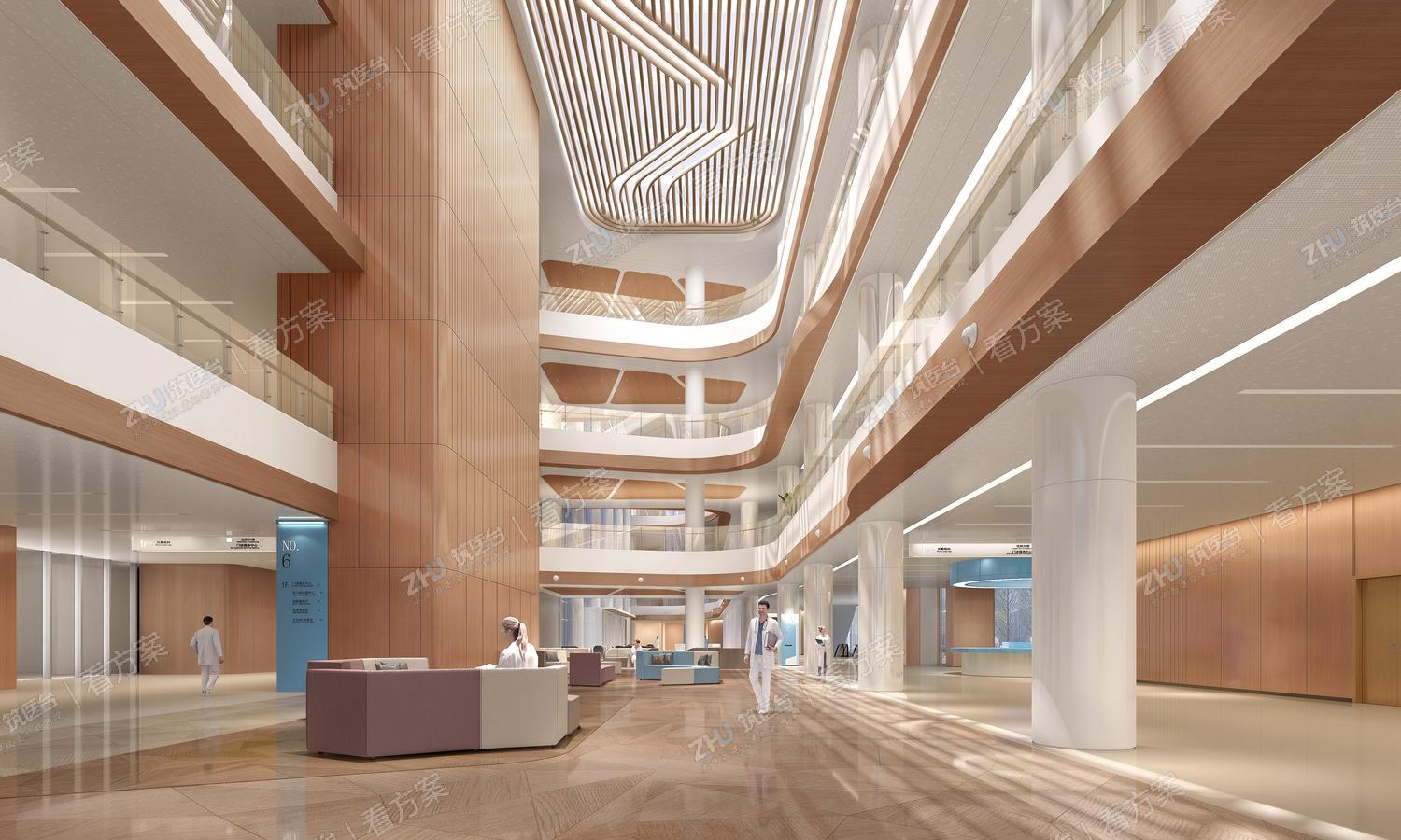 门诊楼服务中庭