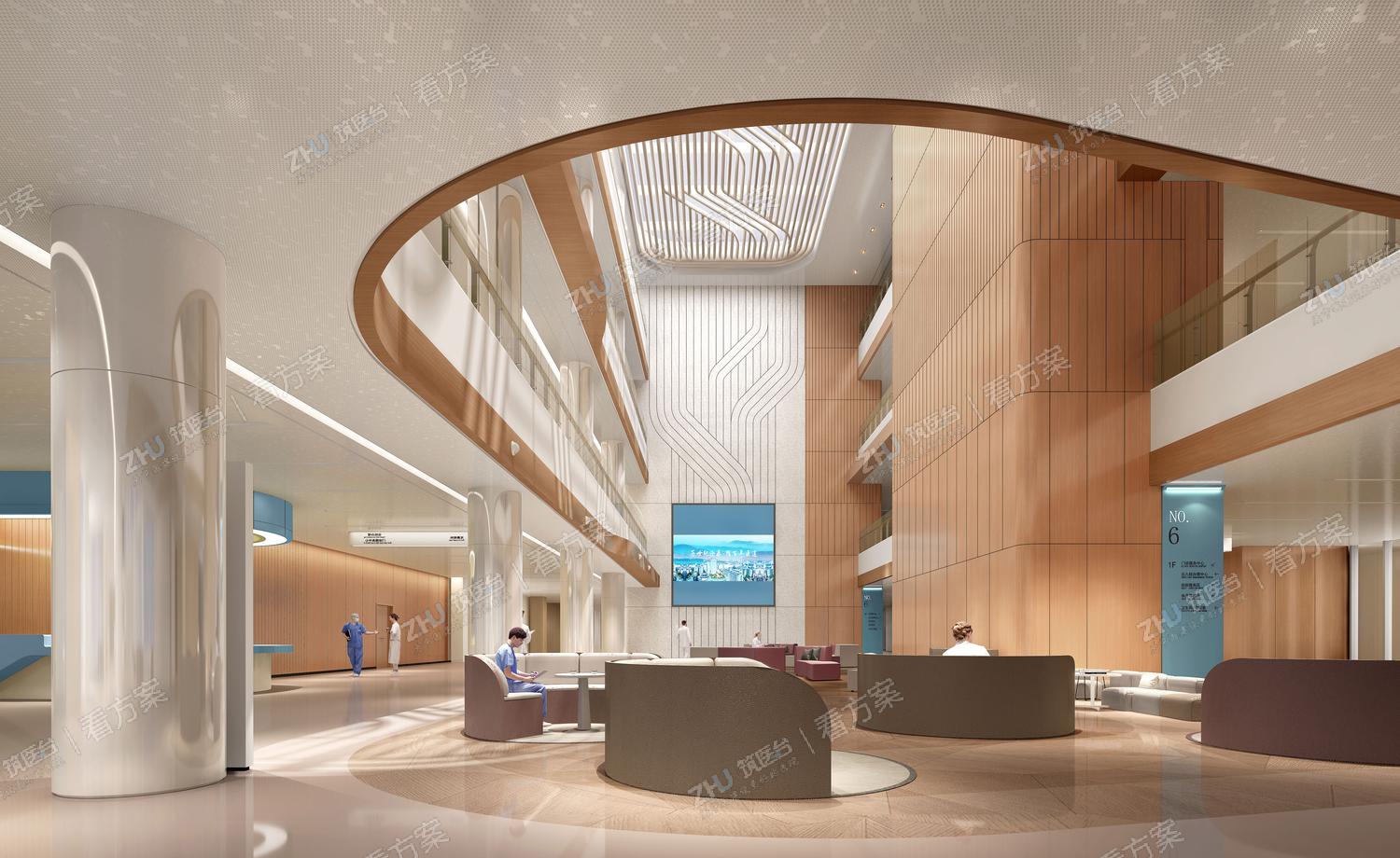 门诊楼服务中庭