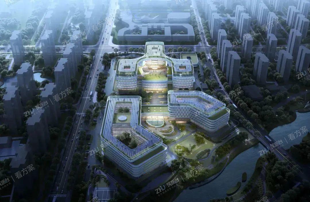 东侧沿通榆河鸟瞰图


