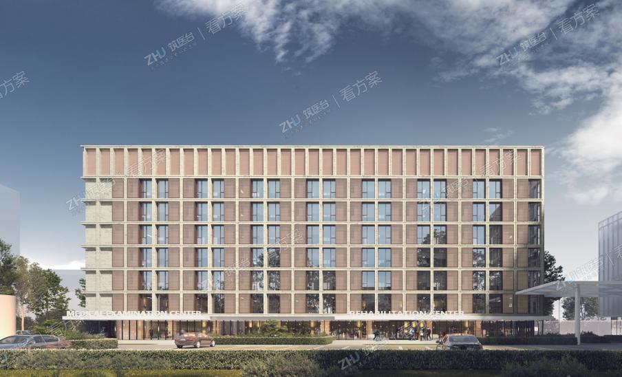 第二住院楼人视效果图