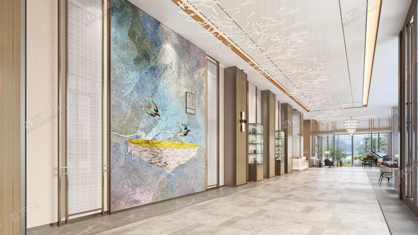 ​养老大厅入口