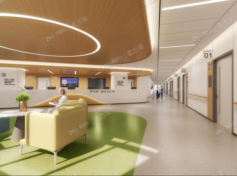 0-赤峰市医院新城分院室内装饰工程：提取自然色，创造舒适就医环境465.png