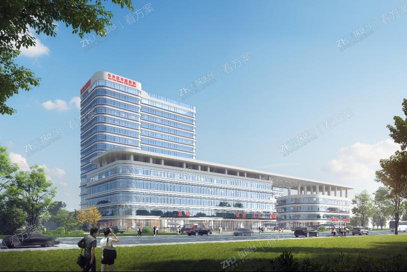 西南侧人视效果图