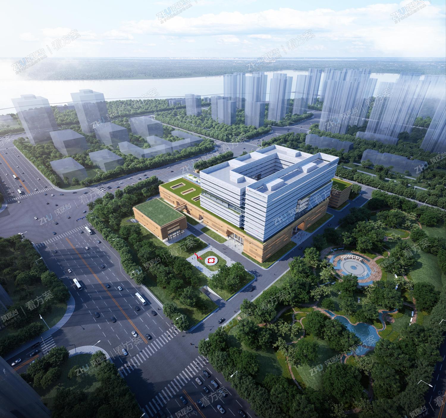 东南鸟瞰效果图