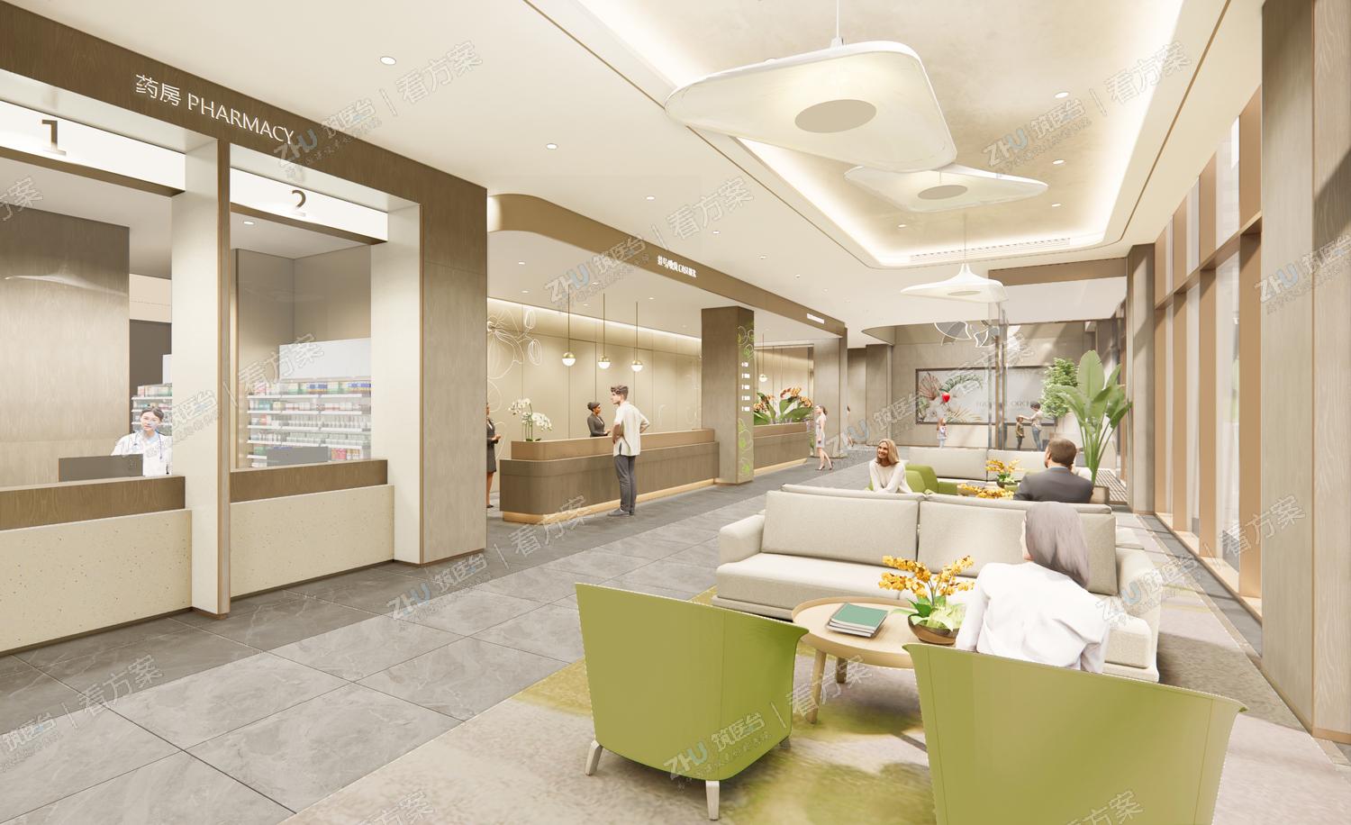 专科医院室内效果图