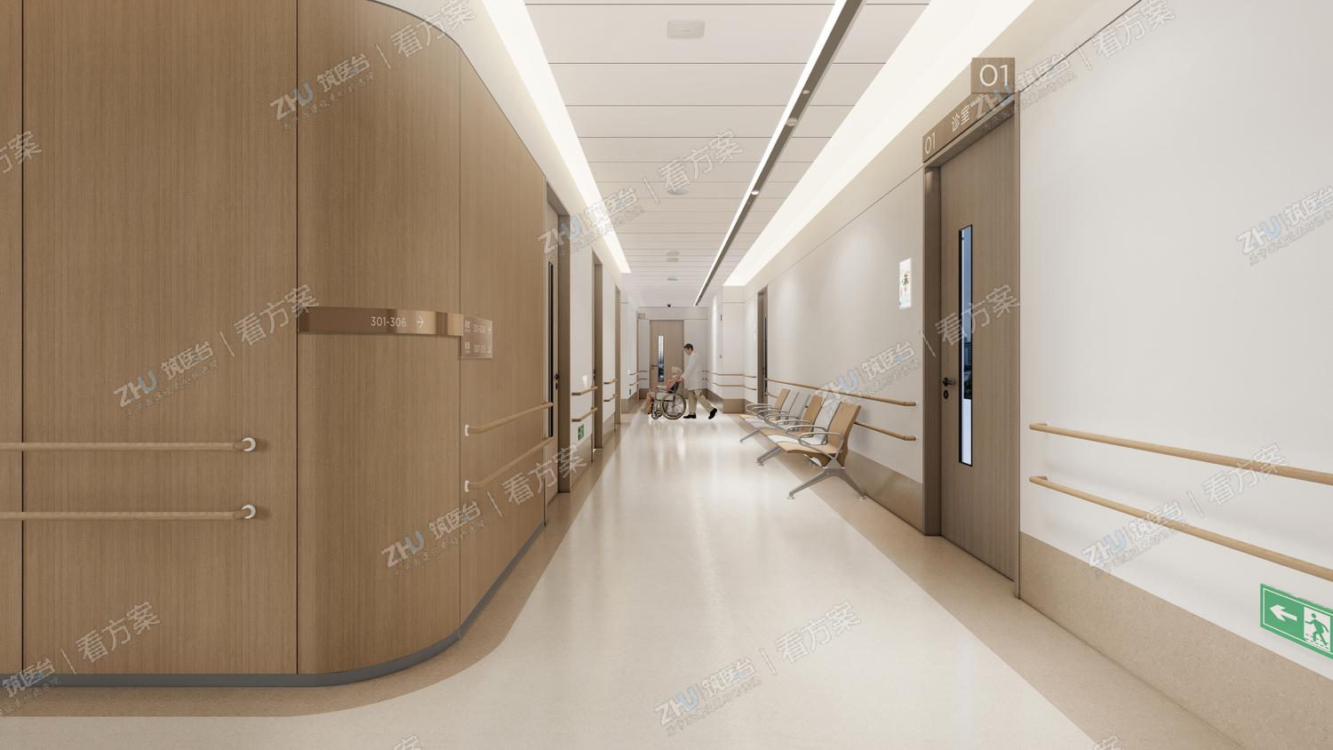 3F 医疗等候走廊