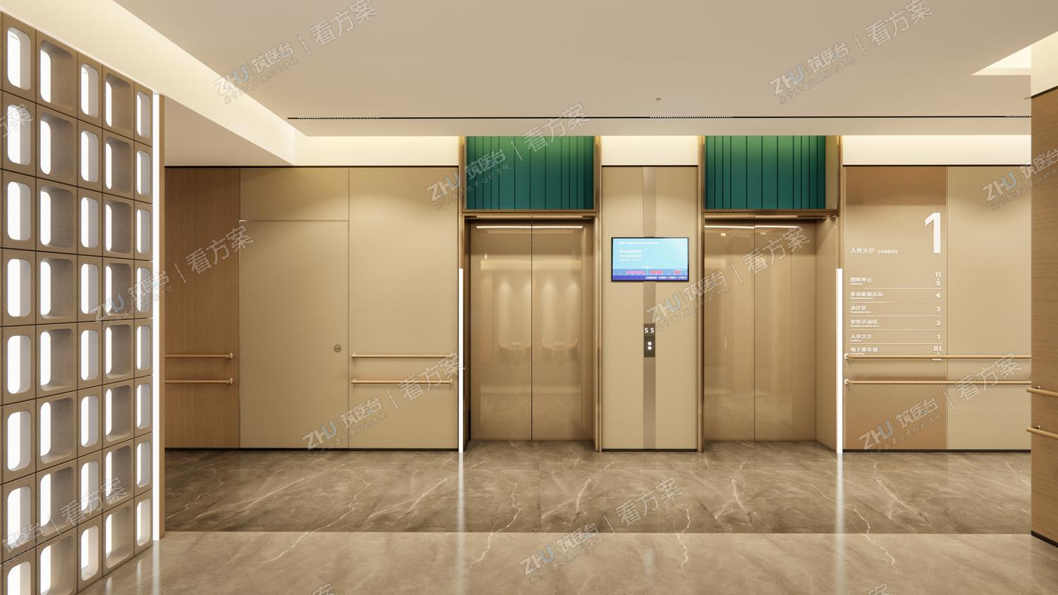 首层电梯厅