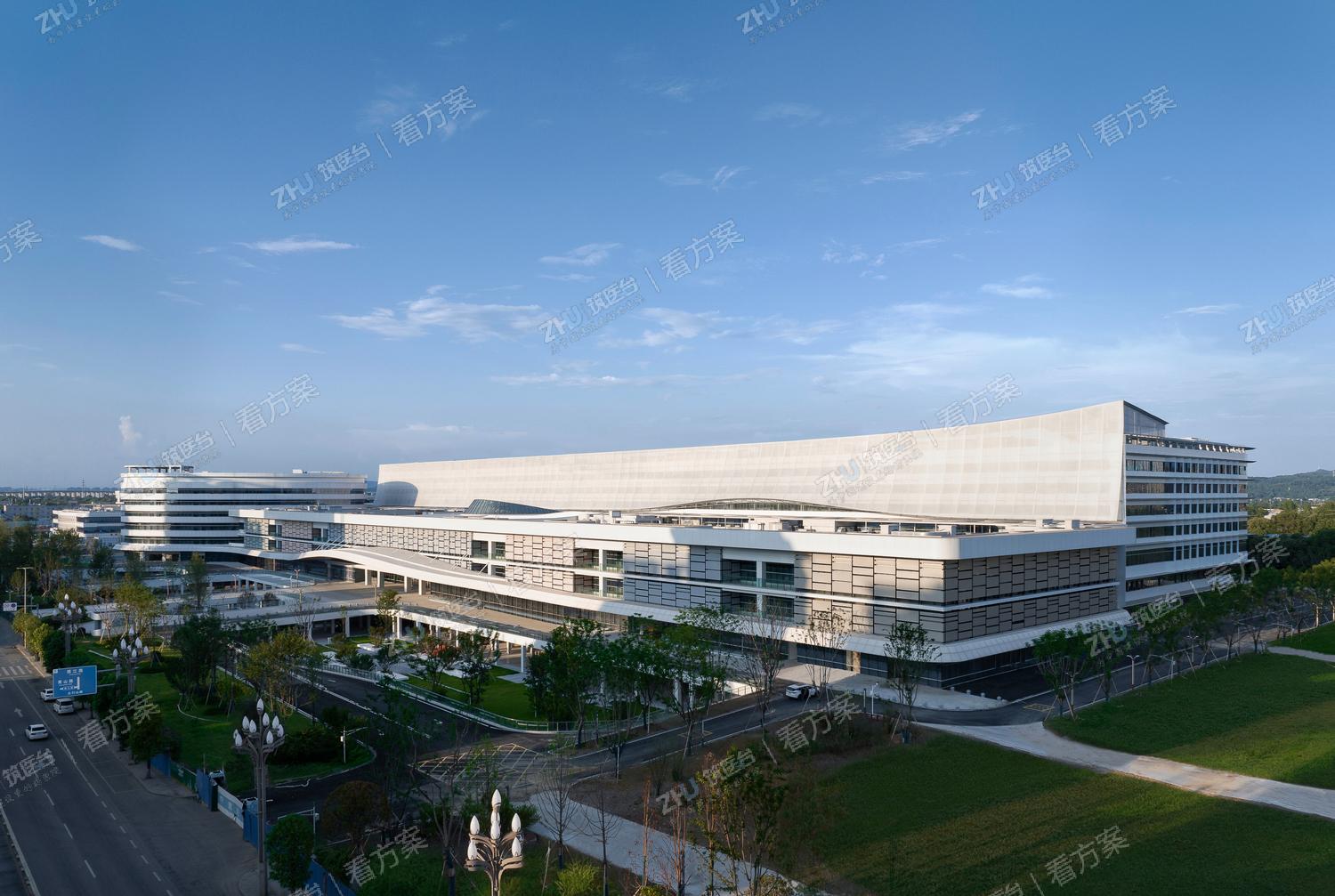 德阳市人民医院旌北院区立面实景