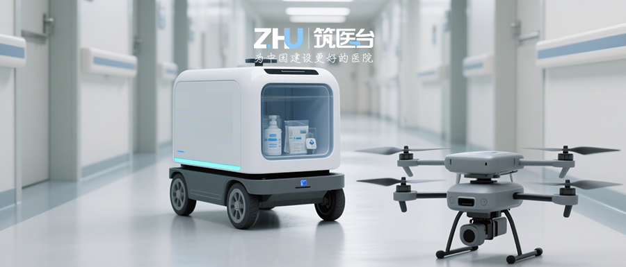 智慧物流进医院：从机器人到无人机，6 家三甲医院降本增效实践全解析