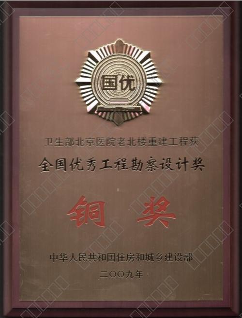 全国优秀工程勘察设计奖