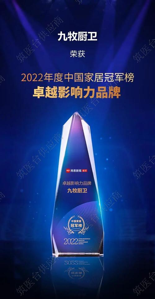 2022年度中国家具冠军榜卓越影响力品牌