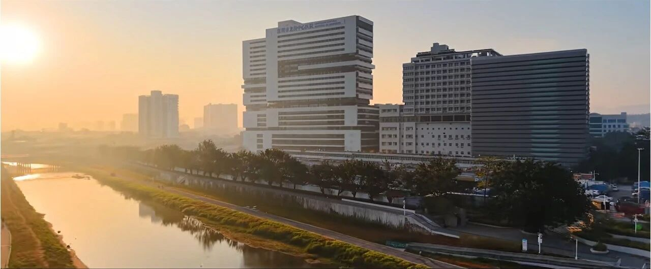 深圳龙岗中心医院外科综合楼工程：水岸医疗花园